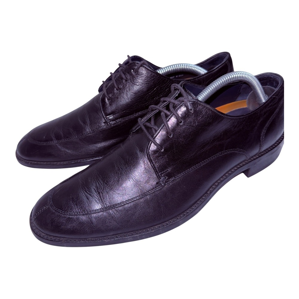 Cole Haan Men's Lenox Hill Split Toe Oxford Black Style C11627, Size 8.5 M Shoes